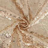 High Density Sequin Runner for Wedding Party Holiday Table Decor Gold