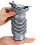 750ml Collapsible Pee Bottle for Car Men & Women Gray