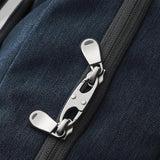 4 PCS Zinc Alloy Mini Zipper Lock Carabiners for Luggage and Backpacks Silver