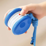 Interactive Pet Rolling Ball Toy Rechargeable Automatic for Cats and Dogs Blue