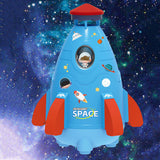 Rocket Sprinkler Toy Outdoor Water Toy Blue