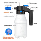 1.5L Electric Car Foam Sprayer Handheld Foam Pump Sprayer for Home Garden Car Washing