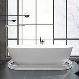 Bendable Rubber Waterproof Strip Self Adhesive Shower Splash Guard Dry And Wet Separation