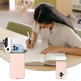 Smart Timer Lock Box for Phone Portable Smartphone Storage Box for Study Office Classroom Pink