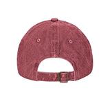 Casual Baseball Cap Adjustable Classic Sport Cap Solid Golf Dad Hat Wine Red