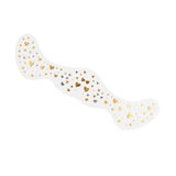 6PCS Glitter Freckles Face Tattoo Water Resistant Gold Party Stickers Style 3
