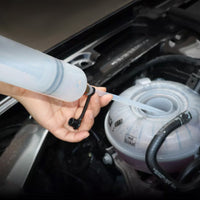 500CC Waste Oil Fluid Extractor Pump Manual Suction Vacuum Fuel Transfer Tool for Car Orange