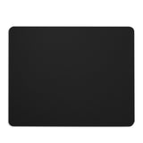 Flexible Silicone Mouse Pad Smooth Water Resistant Desk Mat with Non-Slip Base for Office Home Black
