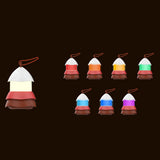 Rechargeable Christmas Light with Music Foldable Hanging Strap Design Style 2