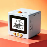 Thermal Mini Printer AI Voice Inkless Sticker with 2.4in Screen White