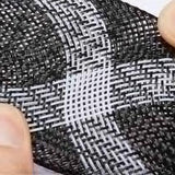 2Pcs Fishing Rod Socks with Elastic Strap Fishing Rod Sleeve - Black