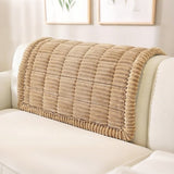 Sofa Armrest CoverWashable Couch Cover for Dogs Thick Pet Friendly Sofa Covers Coffee Brown