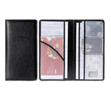 Driver Card Document Holder Organizer Card Wallet License Holder Black