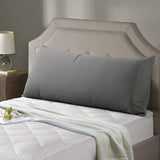Cotton Long Soft Breathable Protector Cover Pillowcases Grey