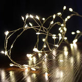 Solar String Lights – Outdoor Waterproof Fairy Lights for Patio and Balcony Warm White