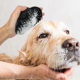 2PCS Pet Grooming Tools Double-Sided Brush for Shedding and Bathing for Short/Long Haired Dogs Cats Black