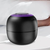 Ultrasonic Retainer Cleaner Machine 45kHz Ultrasonic Dentures Cleaner for Night Guards Braces  Aligner Black