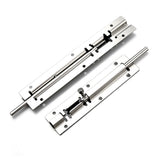 10Pcs Stainless Steel Quality Door Slide Bolt Toilet Shed Lock Catch Latch Large