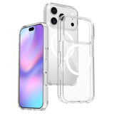 Magnetized MagSafe Phone Case – Shockproof Matte Protective Cover for iPhone 17 Pro Max and 17 Air Transparent
