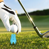 Reusable Plastic Golf Tees Lightweight for Indoor and Outdoor Golf Practice Blue