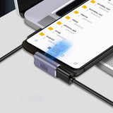 5Pcs USB C Adapter Type C Male to Female Fast Charging Female to Female Adapter for Laptop Tablet Phone