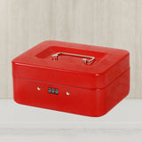 Lockable Cash Box with Code Lock Security Red
