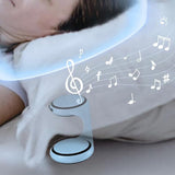 Bone Conduction Bluetooth Pillow Speaker Wireless Music Player with 10 Natural Sounds White Noise Blue