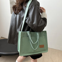 Large Canvas Tote Bag for Women Multi-Pocket Crossbody Bag Work Bible Messenger Purse Green