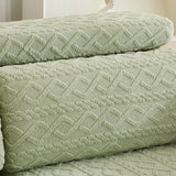 Couch Cushion Covers Stretch Sofa Seat Cover Furniture Protector Replacement Chair Cushion Slipcovers Green