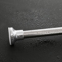 Extendable Shower Curtain Rod Adjustable Tension Pole for Kitchen Cupboard Bathroom Window