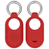 4 Pack Silicone Cases Compatible with Samsung Galaxy SmartTag2 Protective Covers with Key Rings Style 2