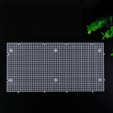 8 PCS Plastic Aquarium Grid Divider Set for Fish Tanks and Breeding White