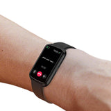 Fitness Tracker Smart Watch with Heart Rate - Black