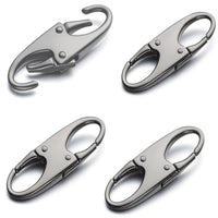 4PCS Zipper Pull Replacements with Lock for Luggage and Suitcases Style 2