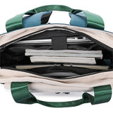 2-in-1 Laptop Tote Backpack Convertible Daypack with USB Charging Port for Work Travel Green