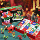 24 Days Surprise Botanical Building Blocks Advent Calendar Christmas Countdown Calendar Box Style 2