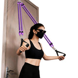 4-in-1 Resistance Band Pedal Puller for Sit-Ups & Home Gym Style 3
