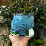 Creative Resin Jeans-Shaped Outdoor Planter – Garden Decor Pot for Home Lawn and Yard Style 2