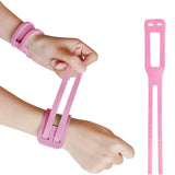 2PCS Wrist Band Ulnar Fix Sports Yoga Pink
