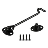 2PCS Stainless Steel Gate Latch Hook and Eye Lock Large