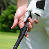 Golf Grip Trainer Attachment Trainer Beginner Outdoor Golf Swing Training Aid Black