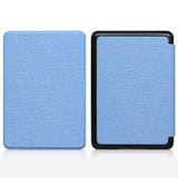 PU Leather Smart Cover Case with Auto Sleep and Wake for Kindle Paperwhite 12th 7-Inch - Sky Blue