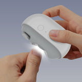 Multifunctional Electric Nail Clipper & Grinder for Secure Painless Nail Care White