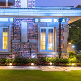 10-in-1 Solar Spot Light Outdoor Waterproof LED Garden Lawn Landscape Path Lamp Warm White