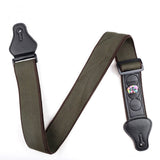 Guitar Strap for Acoustic Electric Classic and Bass Guitars Army Green