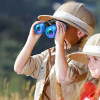 4X30 Binocular for Kids Bird Watching Hiking Outdoor Exploration Christmas Birthday Blue