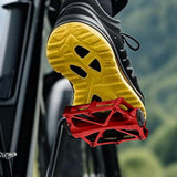 Bike Pedals Alloy Mountain Road MTB Bicycle Nonslip Cycling Pedals Red