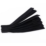 Fishing Rod Straps 10PCS Clips for Casting Spinning Fly Rod Black