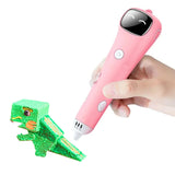 3D Printing Pen with PLA Filament Drawing 3D Doodler Pen for Kids and Adults DIY Art Gift Pink