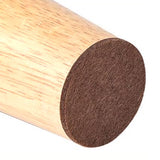 Felt Furniture Pads 300 Pieces, Furniture Pads for Hardwood Floors Felt Pads for Chair Legs Brown